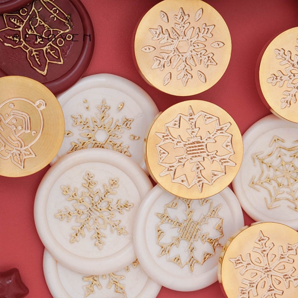 Holiday Style Christmas Wax Seals