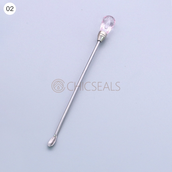Melting Tools Pink Stir Stick - 3 Pieces