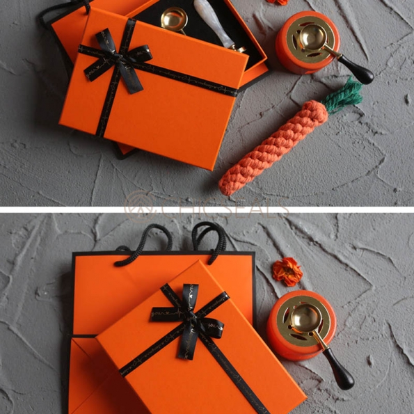 Christmas Wax Seal Gift Box Kits - Two Deer
