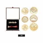 Wax Seal Kit 5 Replaceable Copper Heads F