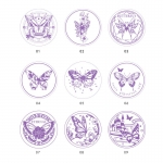 Wax Seal Stamp Heads Butterfly Series