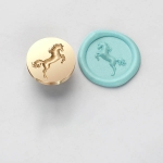 Wax Stamp Heads Horse Carving