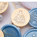 Wax Seal Stamp Heads Mountains and Lakes Series
