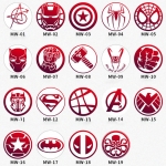 Wax Seal Stamp Heads Marvel Superhero Series