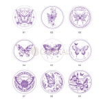 Wax Seal Stamp Heads Butterfly Series