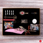 Wax Seal Kit Fire Lacquer Pink Style