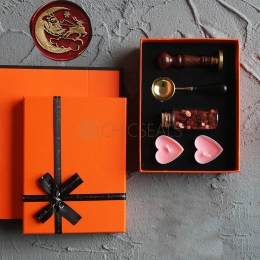 Christmas Wax Seal Gift Box Kits - Running Deer