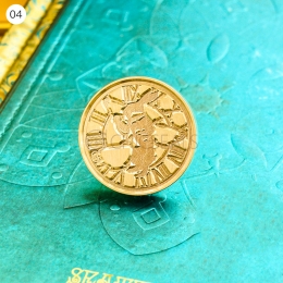 Wax Seal Stamp Heads Coffee Cup Mr. Rabbit Style