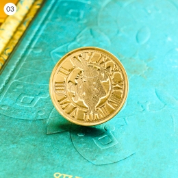 Wax Seal Stamp Heads Playing Mr. Rabbit Style