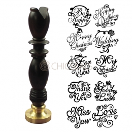 Letter Wax Seal with Rabbit Ear Handle