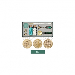 Wax Seal Kit 3 Replaceable Copper Heads G