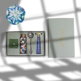 Wax Seal Kit Snowflake Pattern