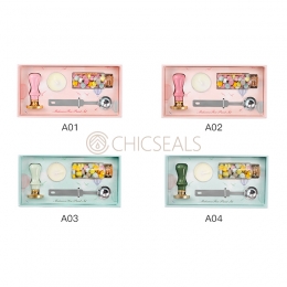 Wax Seal Kit Macaron Gift Box