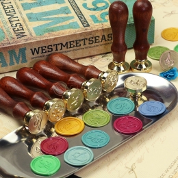 Wax Stamp Korean Alphabet Style