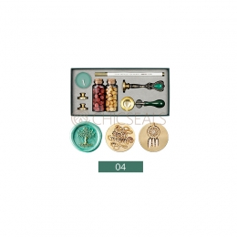 Wax Seal Kit 3 Replaceable Copper Heads D