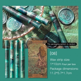 Sealing Wax Sticks 4 Green Style