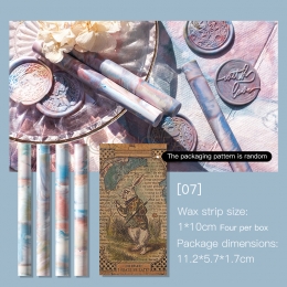 Sealing Wax Sticks 4 Rainbow Style