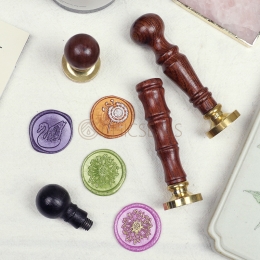 Wax Stamp Printing Style