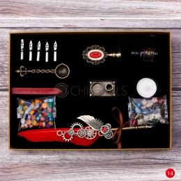 Wax Seal Kit Fire Lacquer Red Style