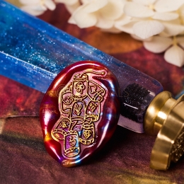 Wax Seal Kit Firecracker Irregular Pattern