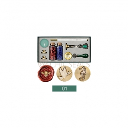 Wax Seal Kit 3 Replaceable Copper Heads A