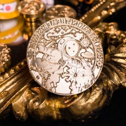 Collection Wax Stamp Astronaut Pattern