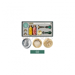 Wax Seal Kit 3 Replaceable Copper Heads B
